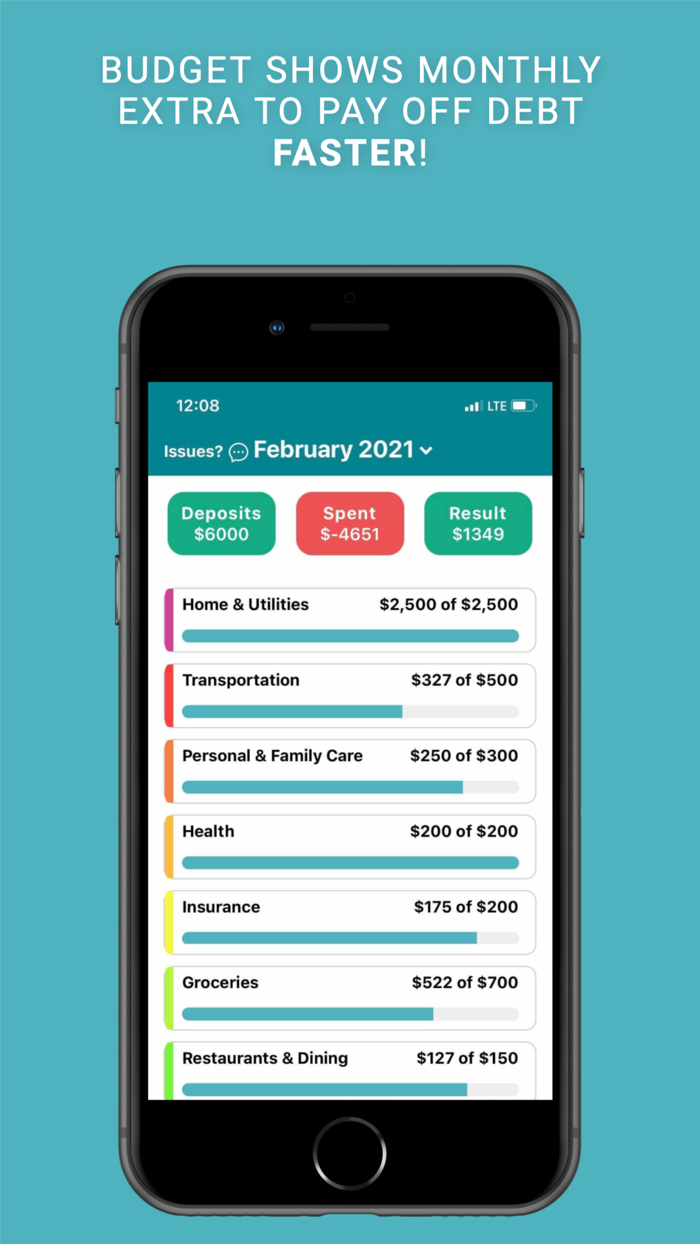 Savvy Debt Payoff Planner