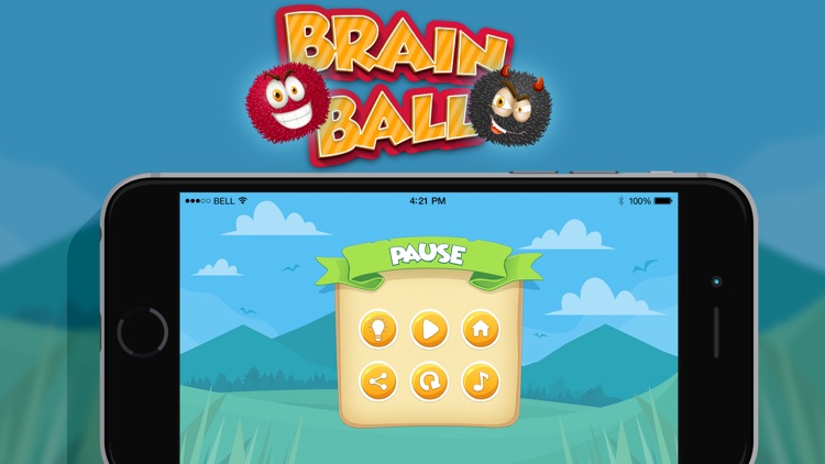 Brain Ball : Draw line Physics