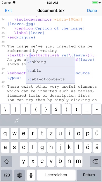 VerbTeX Pro LaTeX Editor
