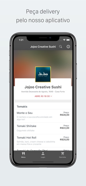 Jojoo Creative Sushi Delivery(圖1)-速報App