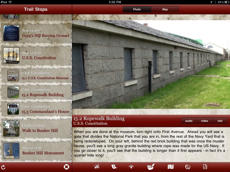 Tour Freedom Trail for iPad