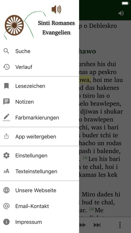Sinti Romanes Evangelien screenshot-9