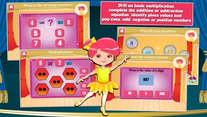 How to cancel & delete Ballerina Kids 2nd Grade Games from iphone & ipad 2