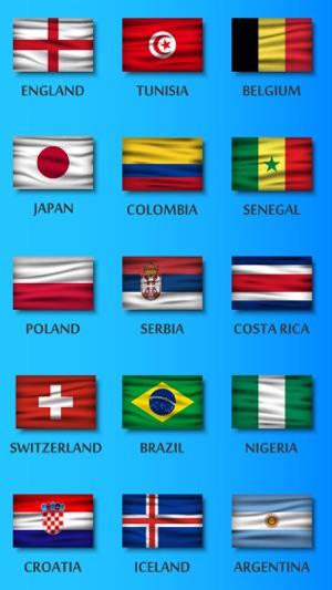 World Soccer 2018 Team Flags(圖1)-速報App