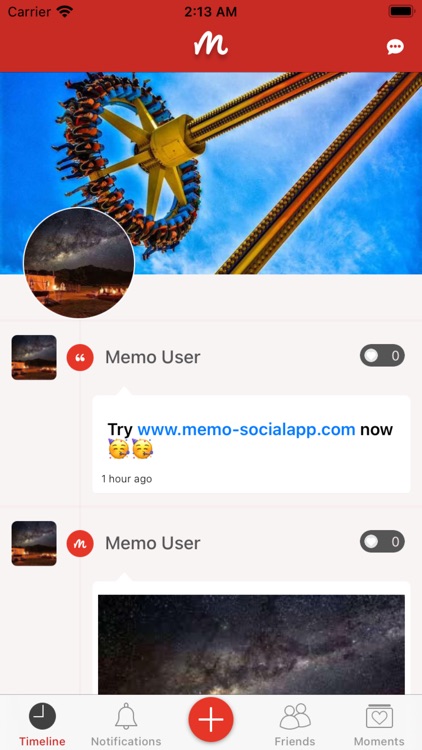 Memo - Social App