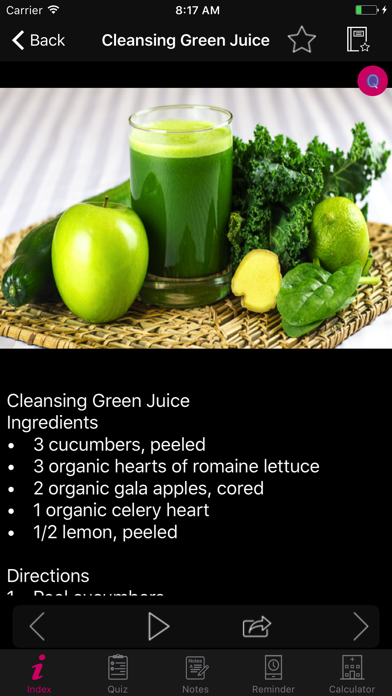 AZ Juice Recipes screenshot 2