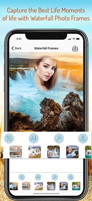 Waterfall Photo Frames(圖2)-速報App