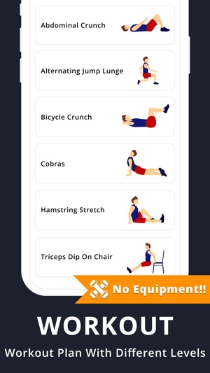 Home Workouts - Lose weight(圖4)-速報App