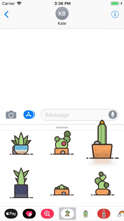 Lovely Cactus Stickers