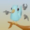 You are playing as a lonely bird which is trying to escape from other birds by avoiding obstacles
