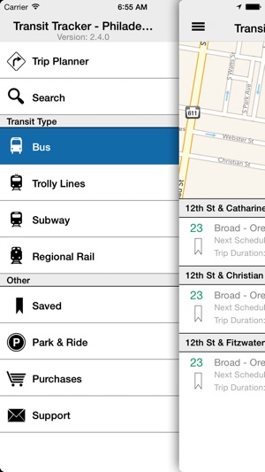 Transit Tracker - Philly(圖2)-速報App