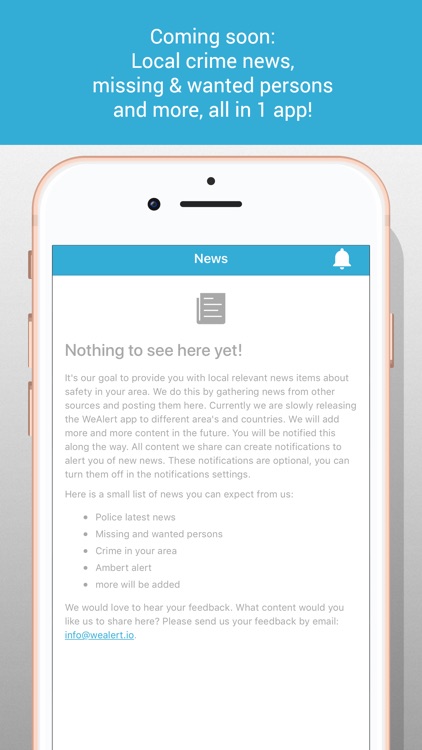 WeAlert - safer neighborhoods screenshot-3