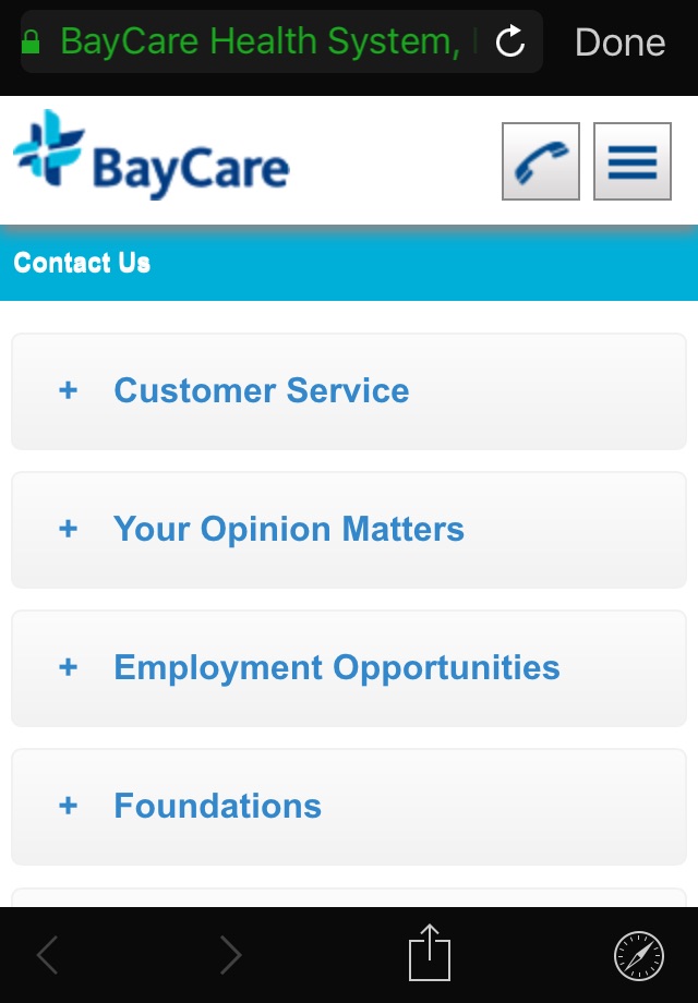 BayCare Health System screenshot 4