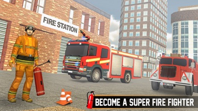 Fire Truck Rescue Simulator 3DCapture d'écran de 5