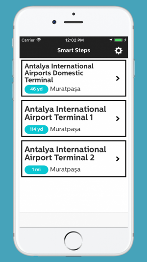 Antalya Airport Smart Steps