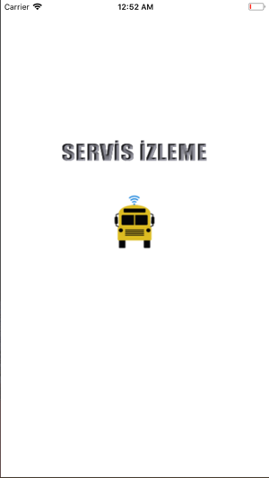 Servis İzleme - Şöför