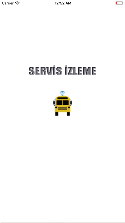 Servis İzleme - Şöför