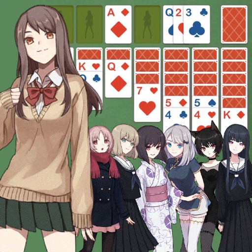 Solitaire Girls Card Game