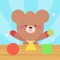 [Early childhood learning game (shape, size, color)] is a free child learning app that learns the shape, color, size, and rules of children's play