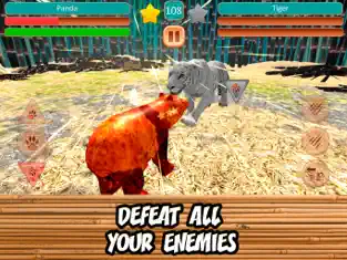 Screenshot 4 Panda Fighting - Battle League iphone