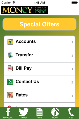 MONEY Federal Credit Union screenshot 4