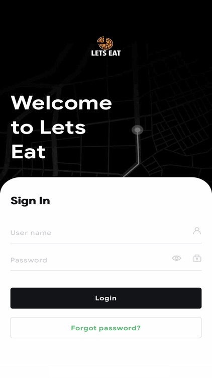 Lets Eat Merchant App