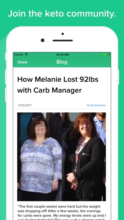 Carb Manager: Keto Diet App screenshot-4