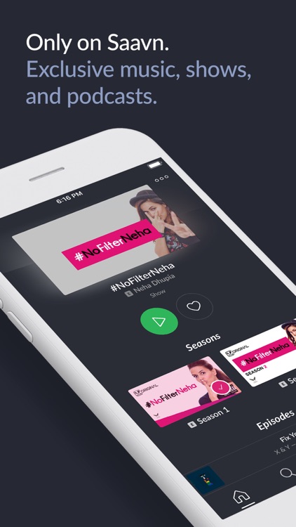 Saavn Music & Radio screenshot-3