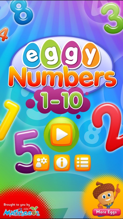 Eggy Numbers 1 - 10