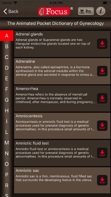 Gynecology Dictionary