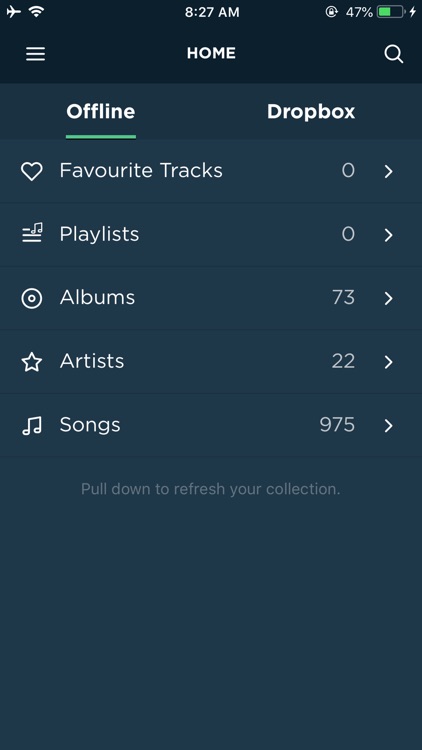 Dropify - Cloud Music Player