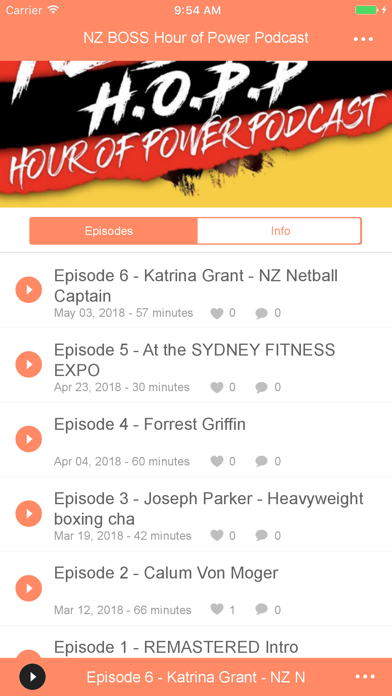 NZ BOSS Hour of Power Podcast screenshot 2