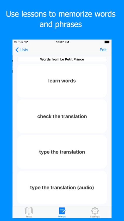 Learn languages with WordLex screenshot-5