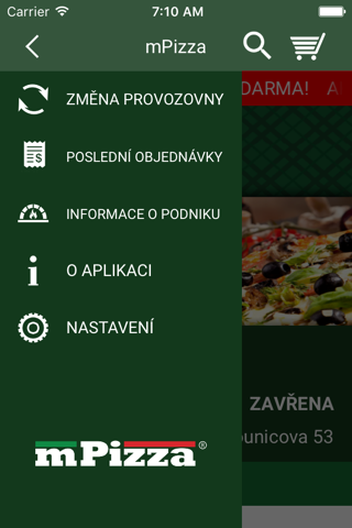 La strada food delivery screenshot 2