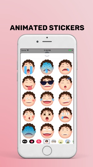 Animated Face Stickers(圖4)-速報App