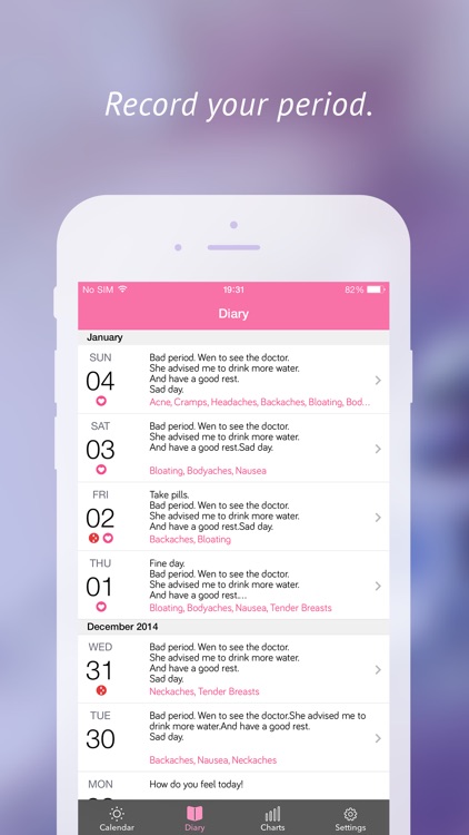 Period Tracker: Monthly Cycles screenshot-3