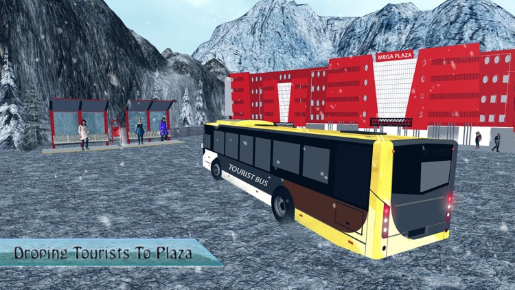Offroad Snow Bus Drive 2022 screenshot-4