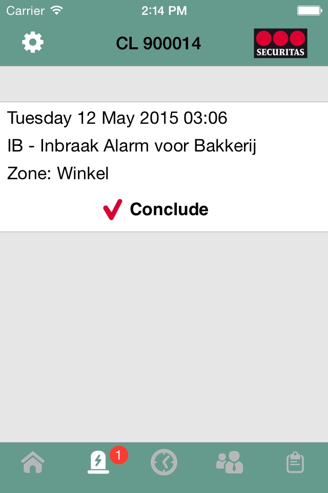 Securitas Alarm screenshot 2