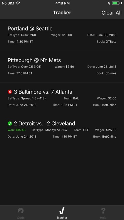 OddsShark screenshot-3