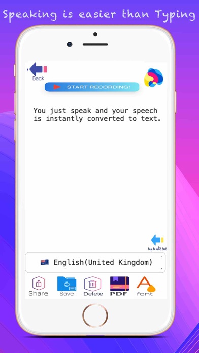 Speech to Text : Voice to Text Screenshot 2