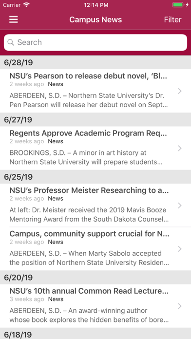 Northern State University screenshot 3