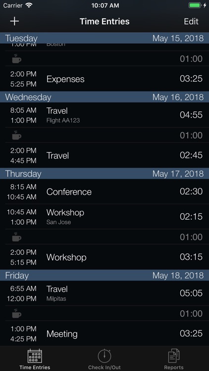 Week Timer