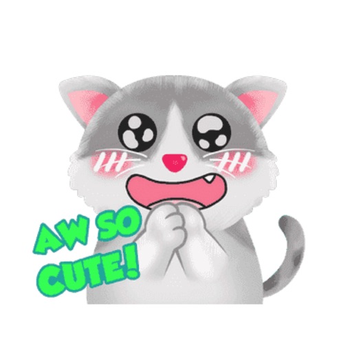 So Cool Kitty Stickers icon
