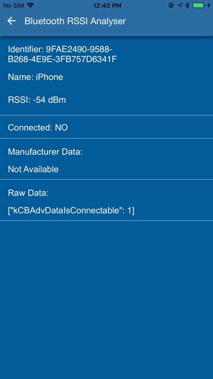 BluetoothRSSIAnalyser screenshot-3