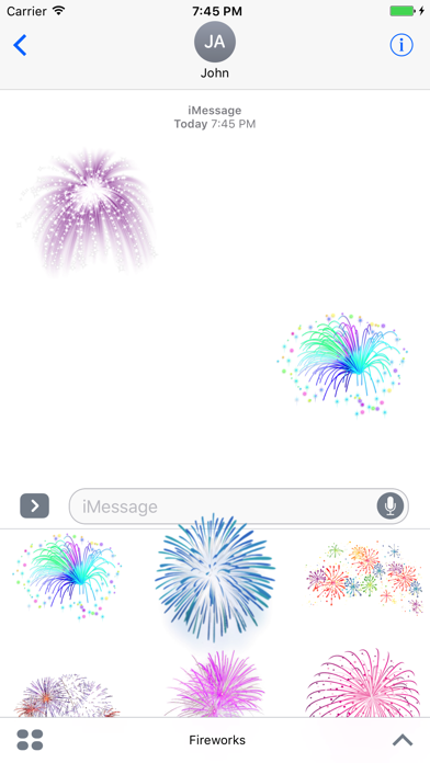 Fireworks Stickers Pack!のおすすめ画像1