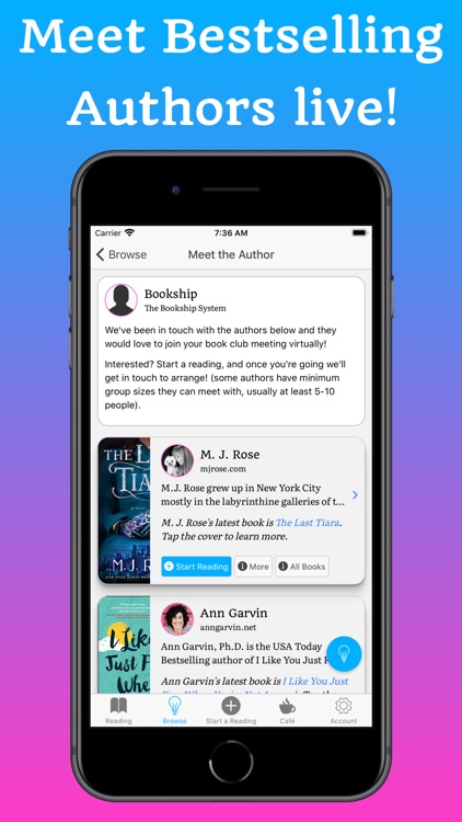 Bookship - A Virtual Book Club screenshot-3