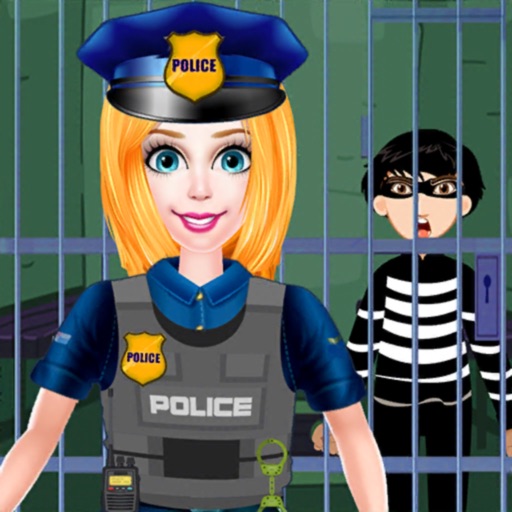 Pretend Police station Game Icon