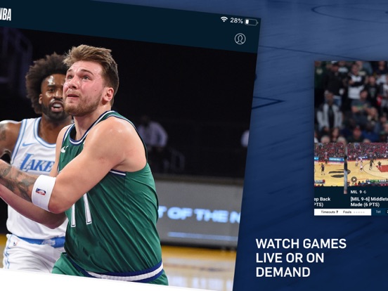 NBA App screenshot