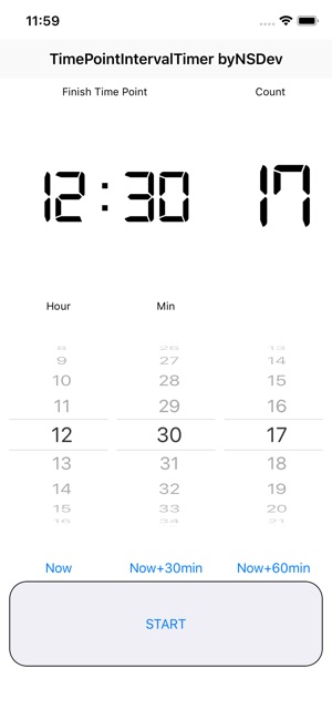 TimePointIntervalTimer byNSDev