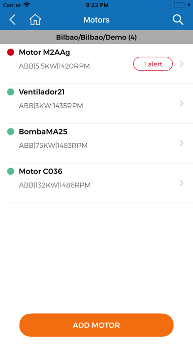 Test Motors SmartSoft App screenshot 3